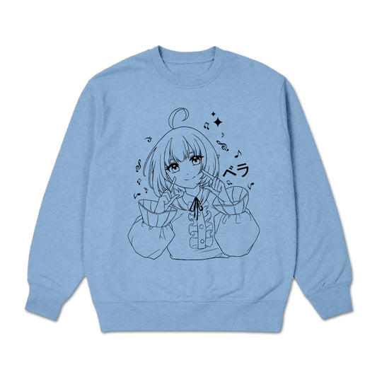 Thinkerbella Melody Crewneck (Light Blue)
