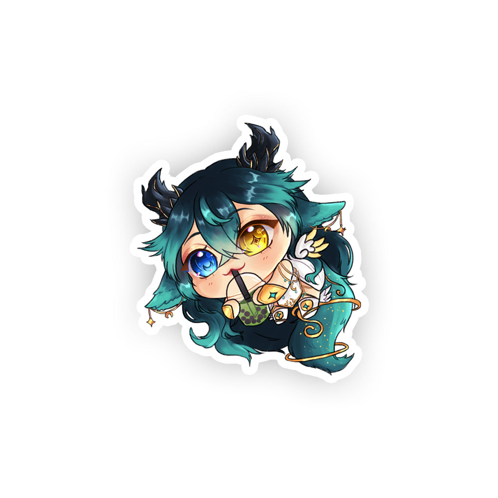 LilMoochi Boba Sip Sticker
