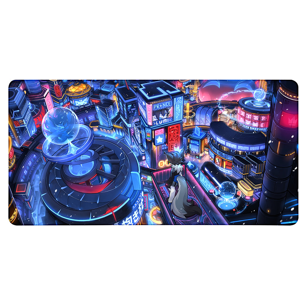 Lumetric CyberCatPunk XXL Mousepad