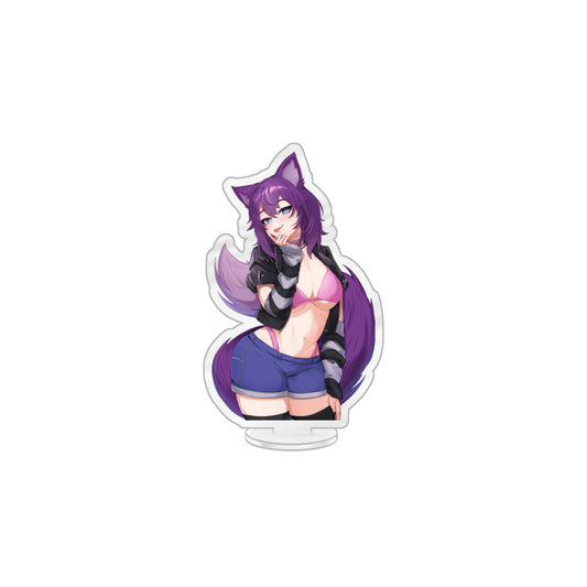 LunaNyaVT "Crescent Wolf" Standee