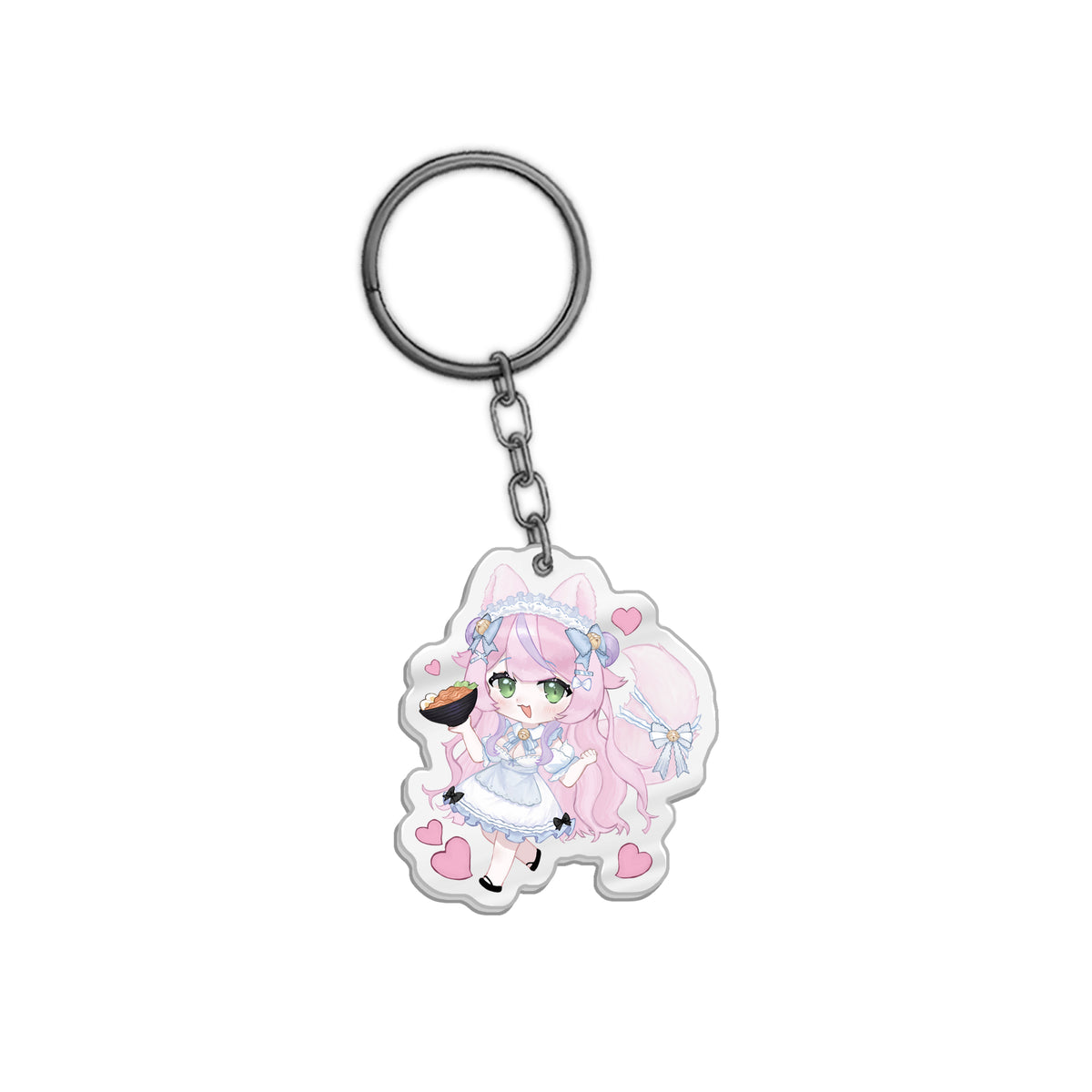 Lunitooony Maid keychain