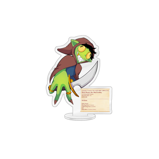 MadMontyTV 'Rambunctious Rogue' Acrylic Standee