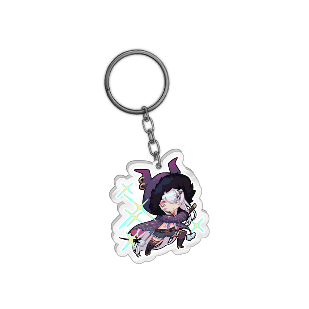 Mefelis_Hex Blade Keychain