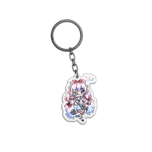 Meowstical Keychain