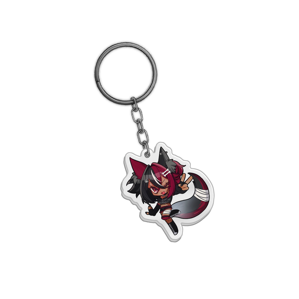 Misapup Cheery Chibi Keychain