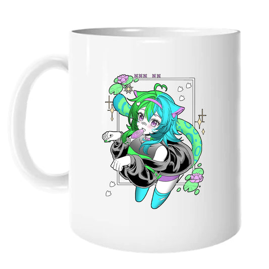 Jerriduk "Mighty Duck-Cat" Mug