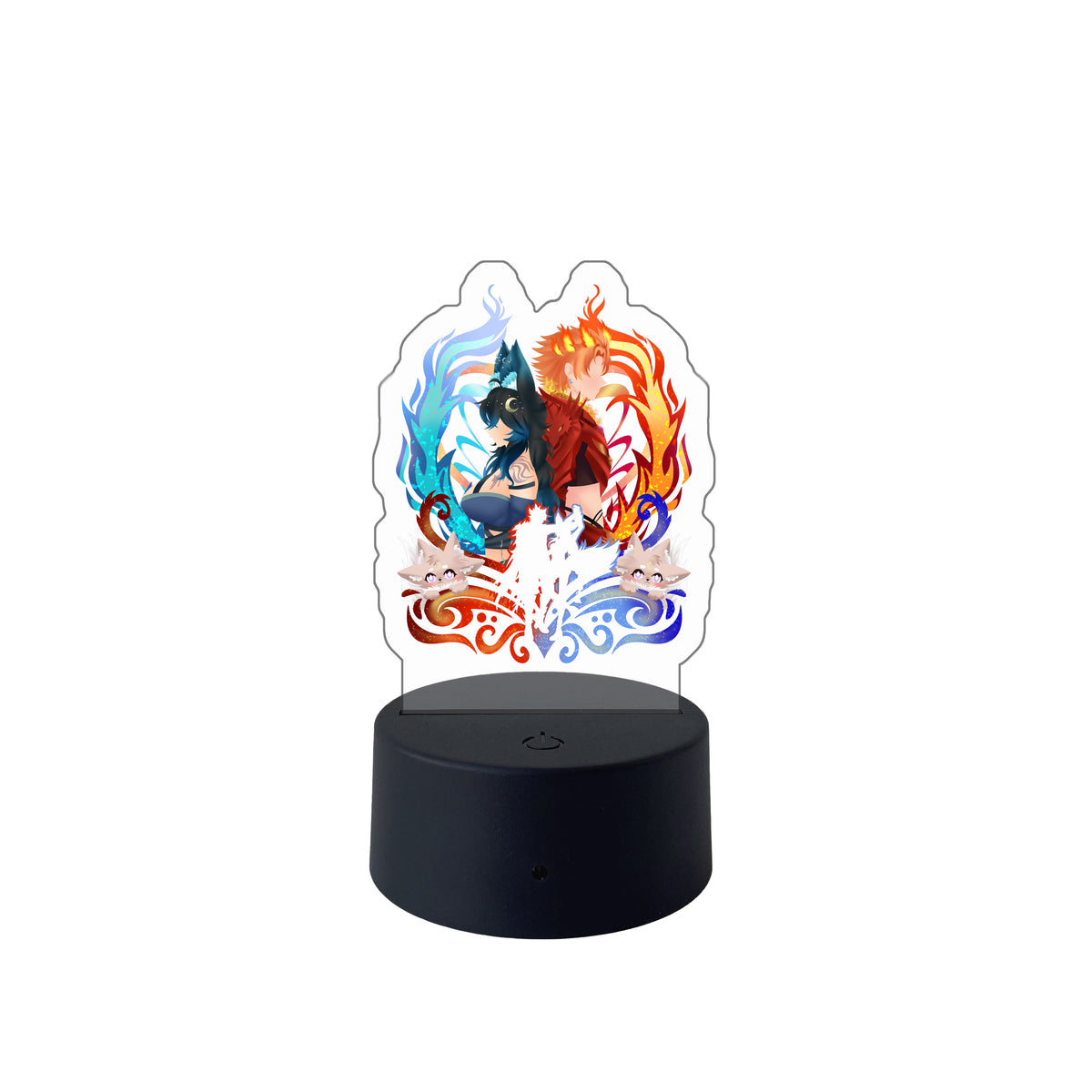 MythicDuo Silhouette LED Desk Lamp