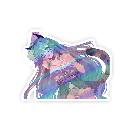 NaomieeCat Holographic Sticker
