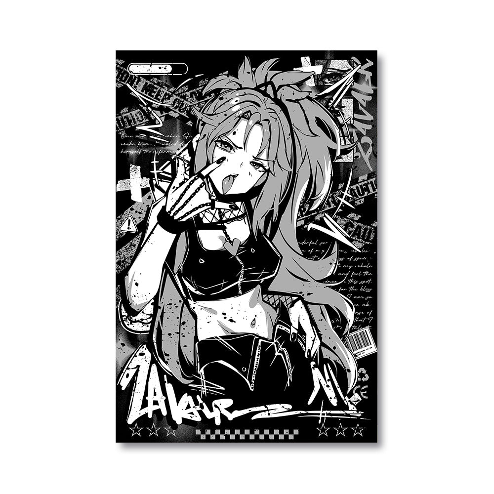 Zavalr Grunge Poster