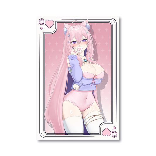 Saphira_Nya 'Queen of Hearts' Poster