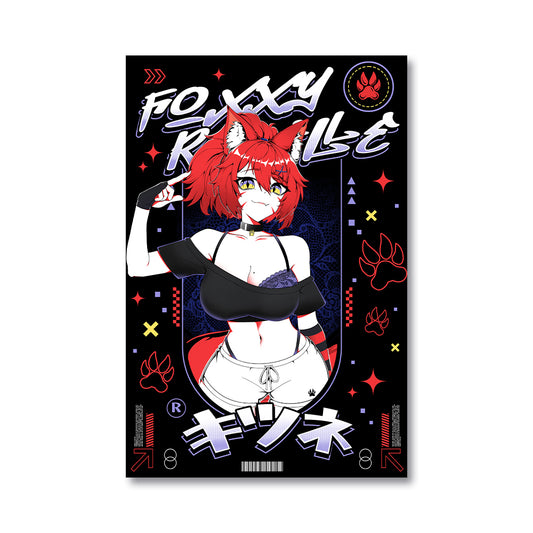 FoxxyRavelle Streetwear Poster