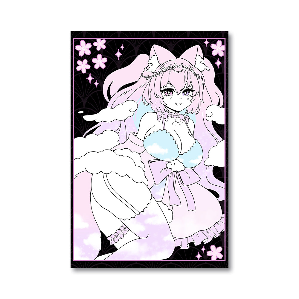 MrsHelium Black Poster