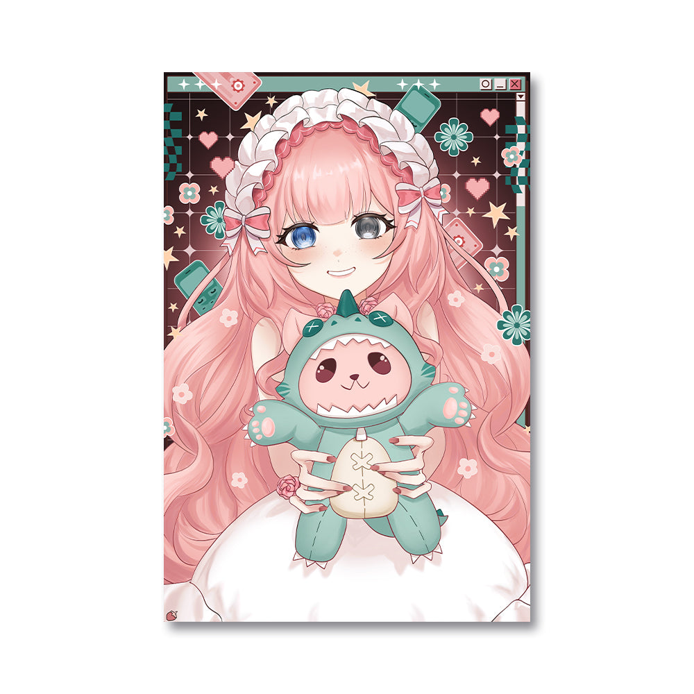 Ichigo Miruku "Trash Kaiju" Poster