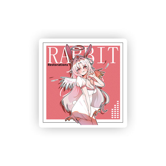 Rabbit_Restorations Square Sticker