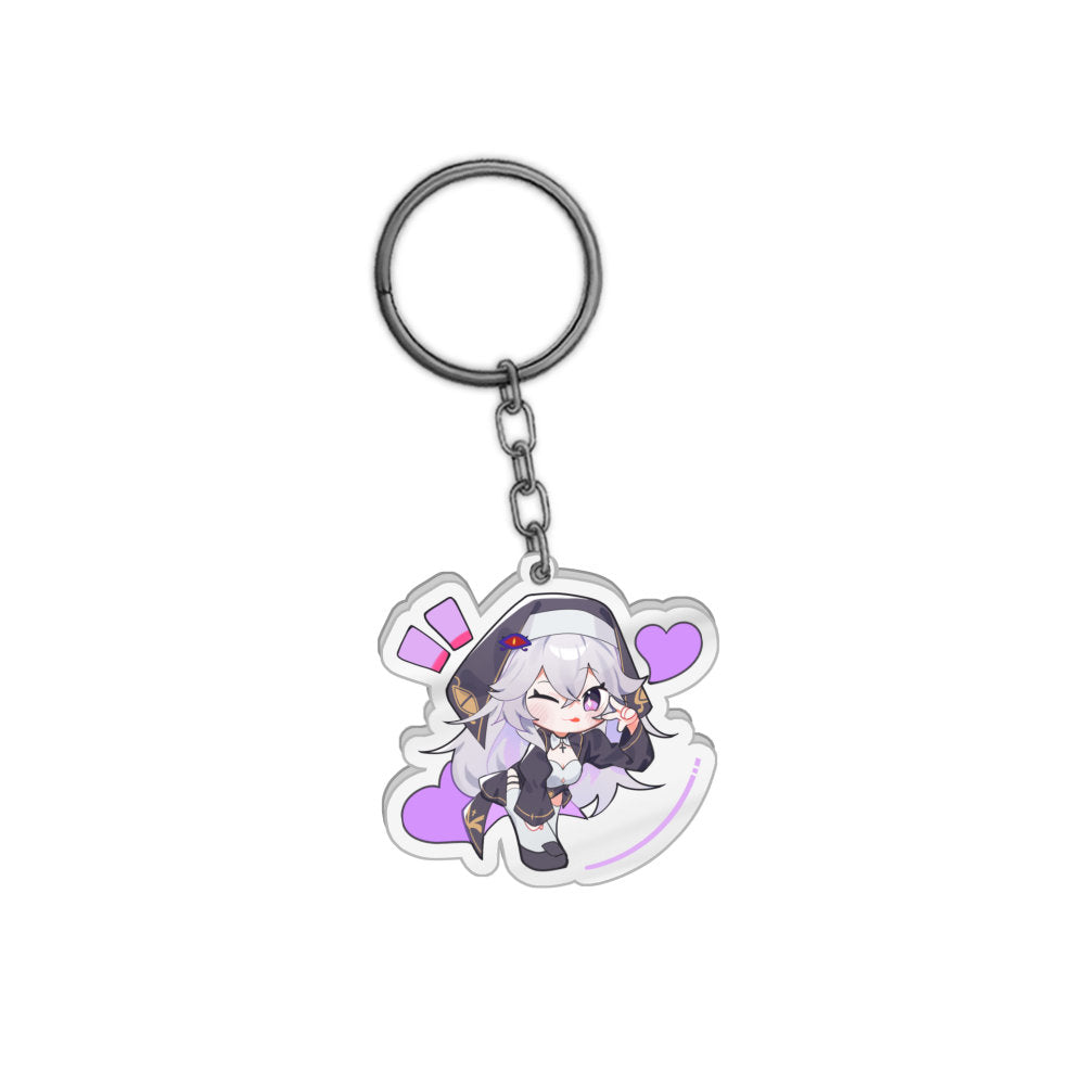 RayaRiot Chibi Keychain