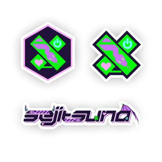 Sejitsuna "Logo" Sticker Pack