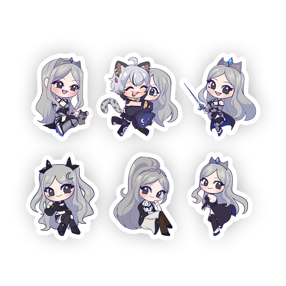 SilverVerity Chibi Sticker Pack