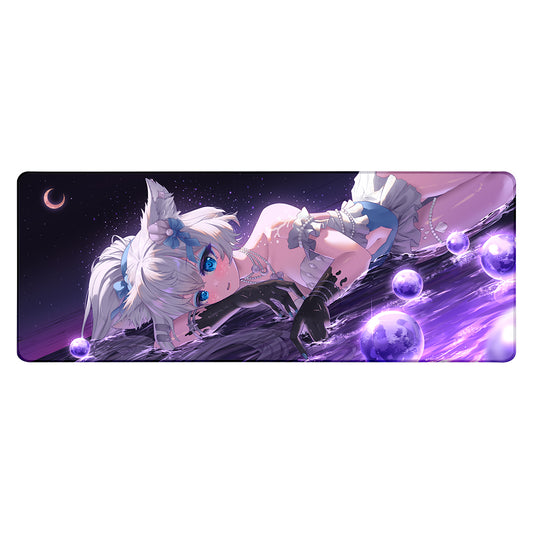 Skyyzie 'Galaxy Bath' XL Deskmat
