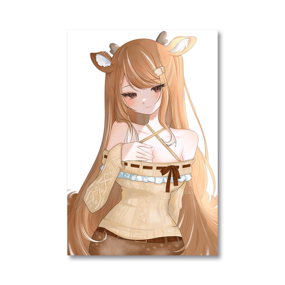 SourDoeOwO "Elegant Doe" Poster