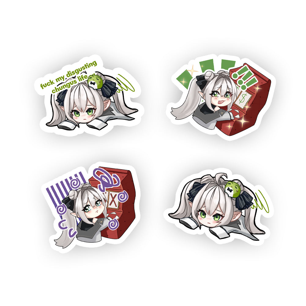 SteamySnuggler "Gamble" Sticker Pack