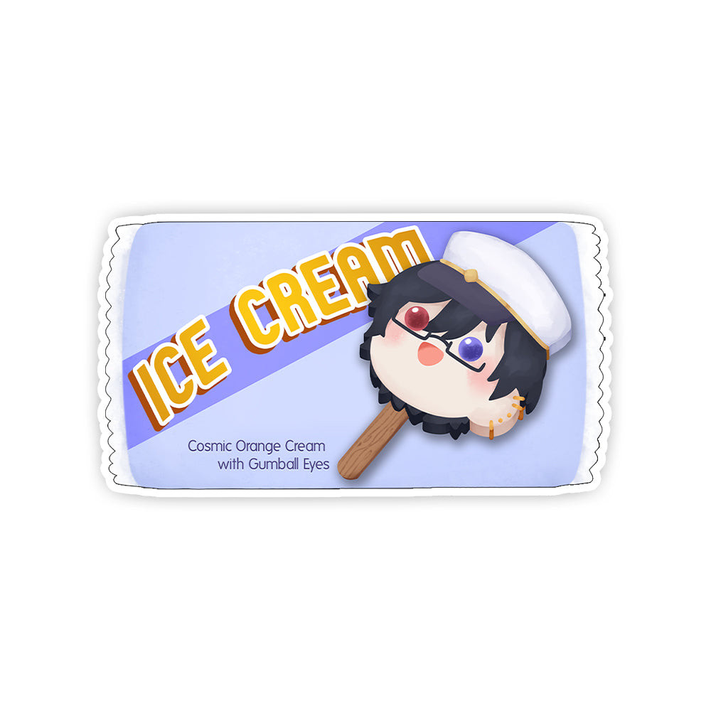 Nickodemeus Ice Cream Sticker