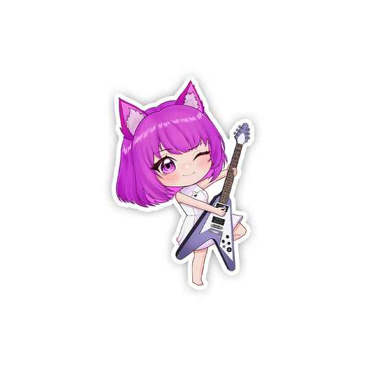 SakiMaster1 "Pocket Neko Rock!" Sticker