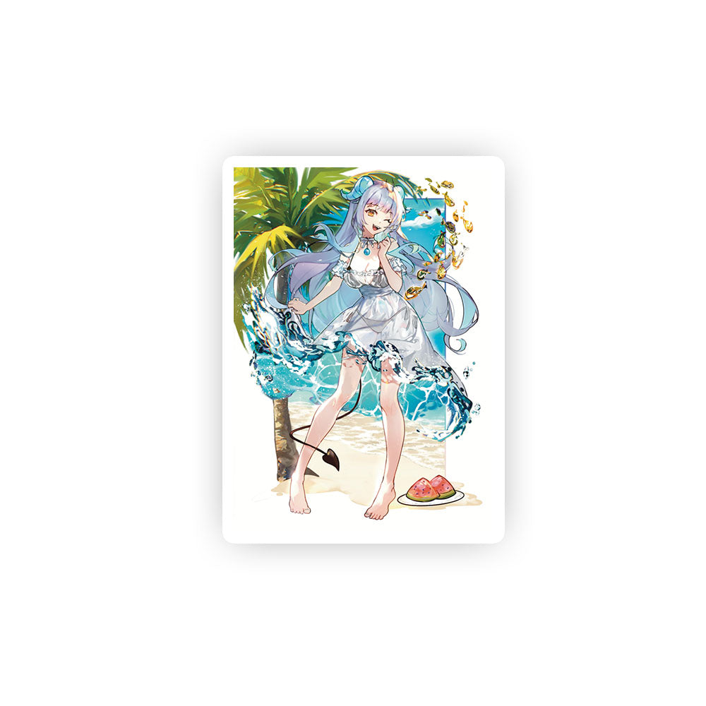 HydratedWaifu "Beach Day" Sticker
