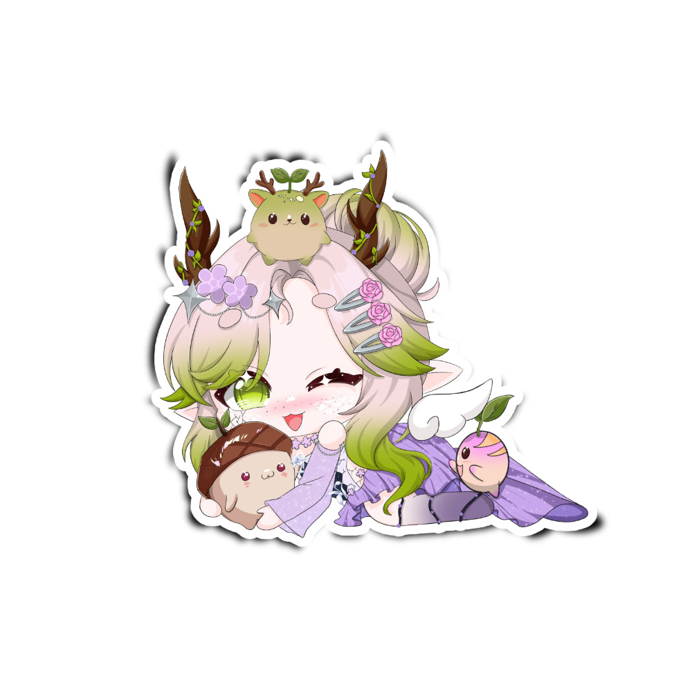 FeyreMiari Cuddle Party Sticker