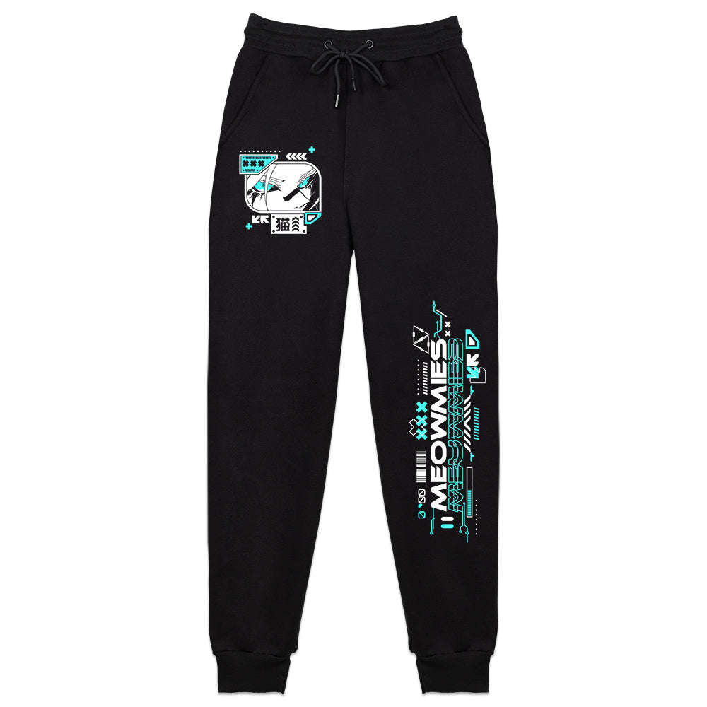 Meowmies "Cyber-Cat" Sweatpants