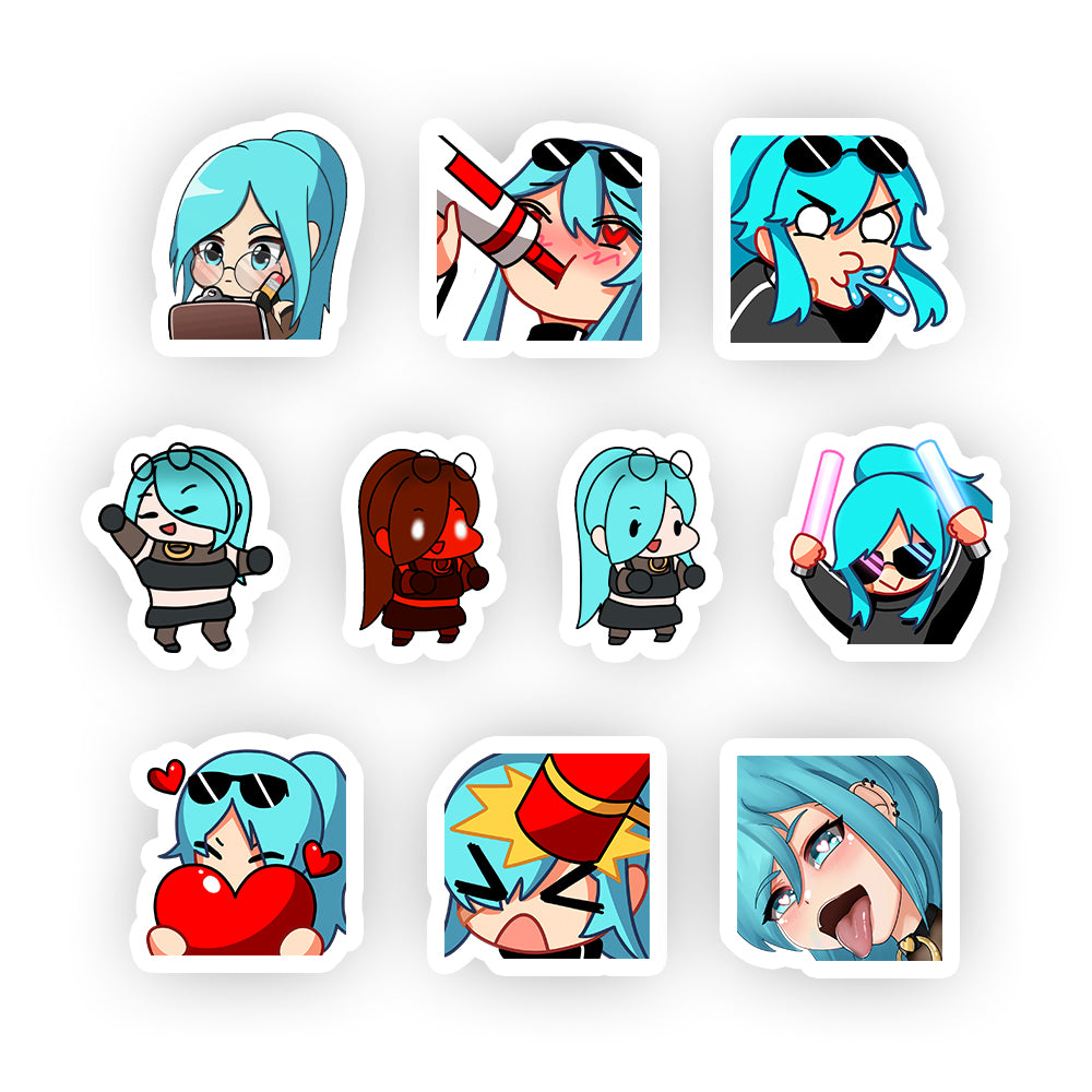 Sweet_Frequency "Modern" Sticker Pack