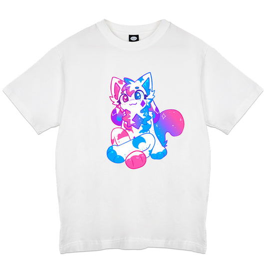 KittyDog Crystal White T-Shirt