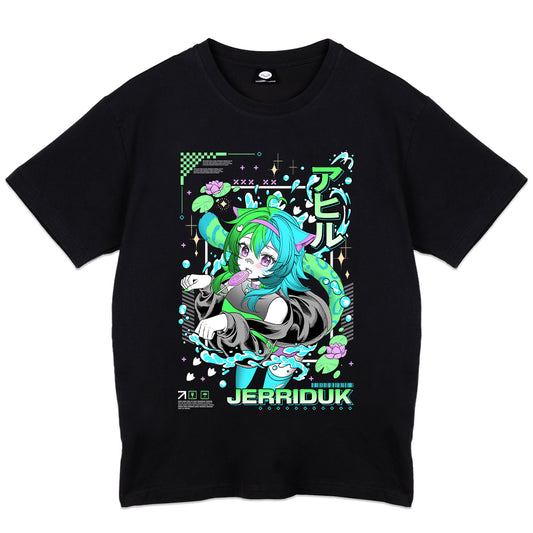 Jerriduk "Mighty Duck-Cat" T-Shirt