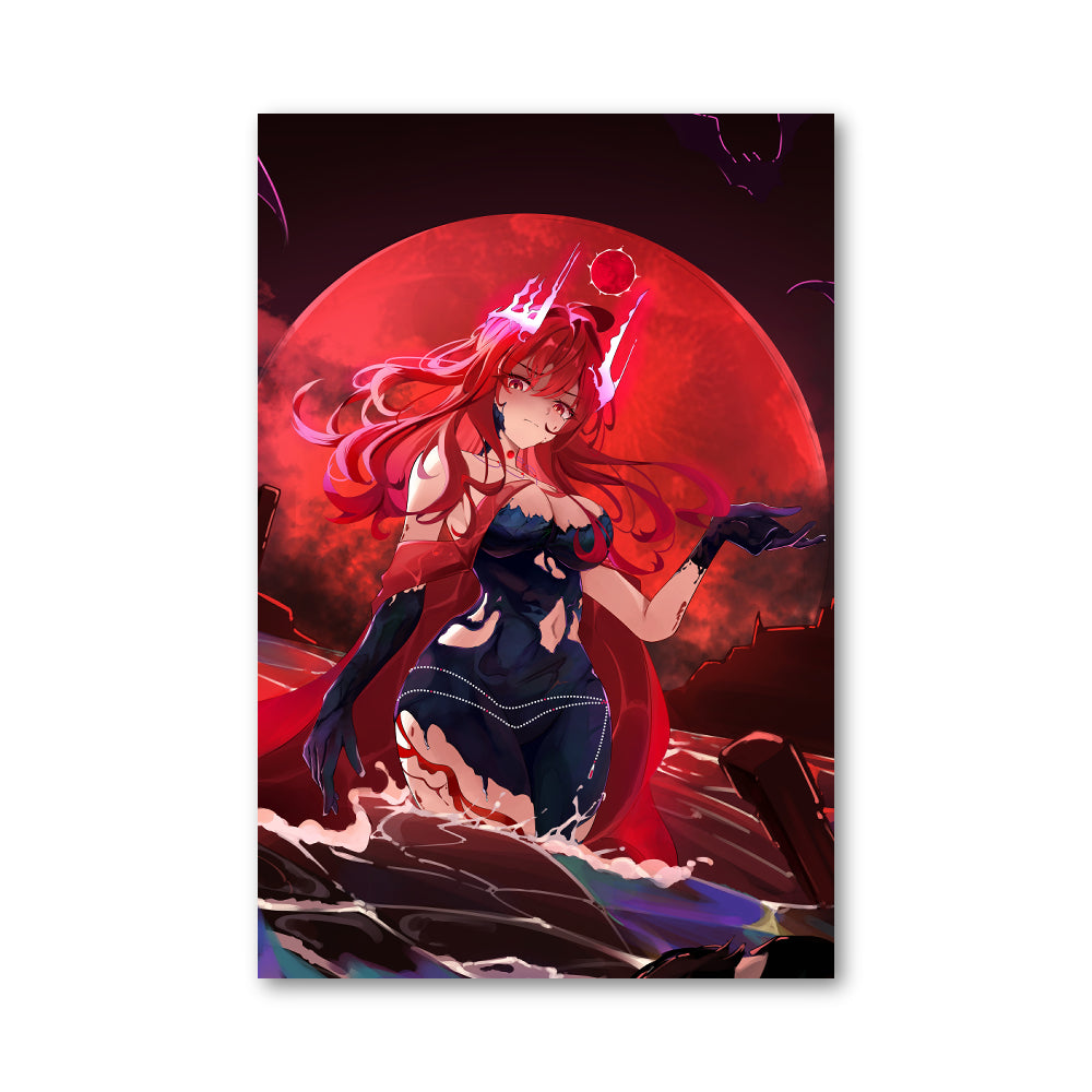 TheCrumbleOfSociety "Blood Moon Tide" Poster