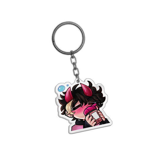 Thescrubway 'Sip' Keychain