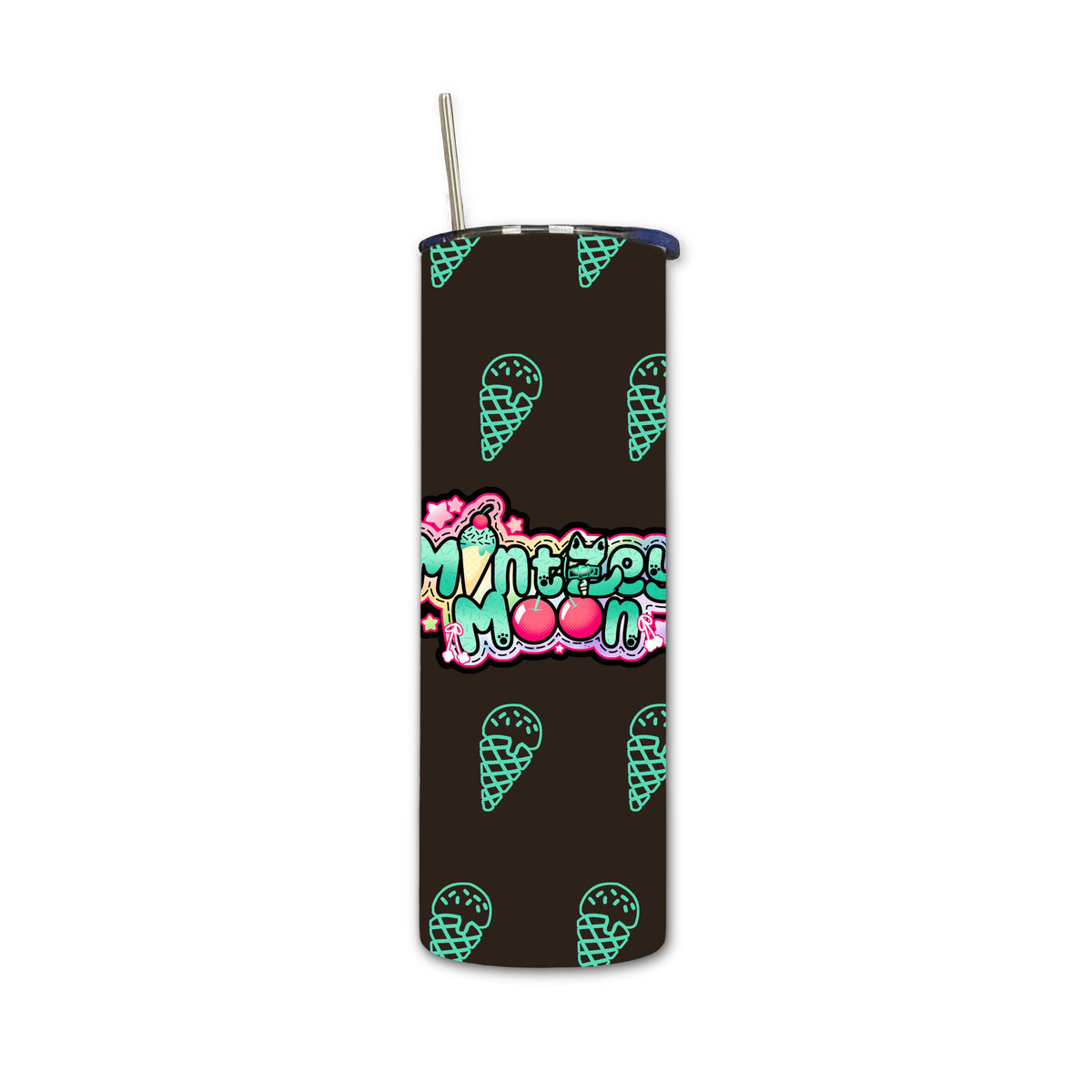 MintzeyMoon Chocolate Logo Tumbler