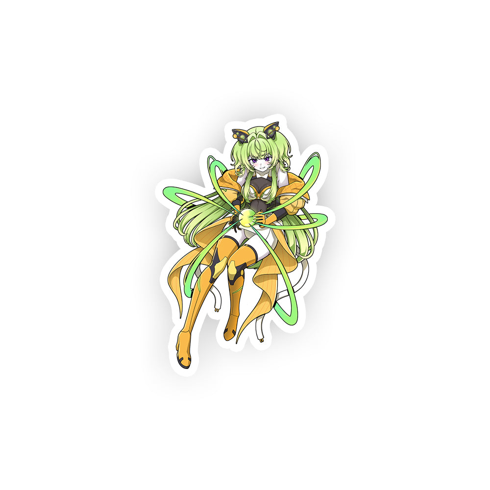 Uchuujin Ai "Charging Up!" Sticker