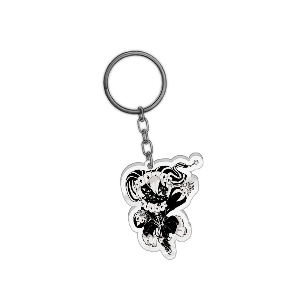 Yuri Yaneva Chibi Horror Keychain