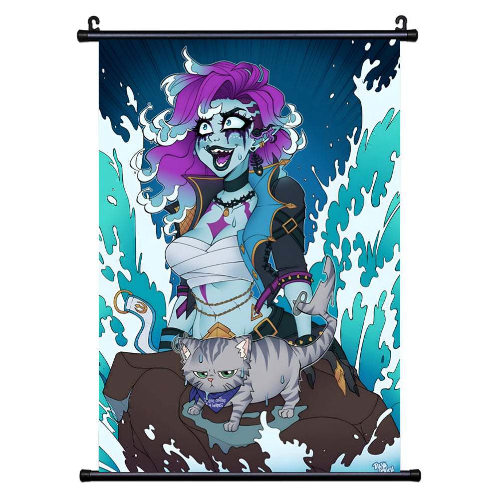 Undyne_Arashi Wall Scroll