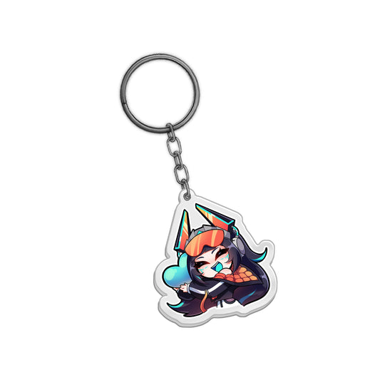 Viaprika Chibi Hearts Keychain