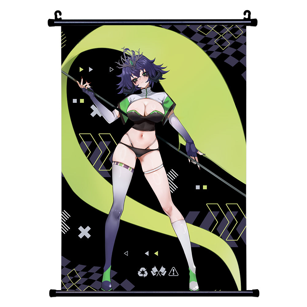 QueensWrath Racing Queen Wall Scroll