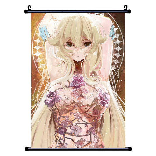 KanekoLumi Flowers Wall Scroll by Pupi