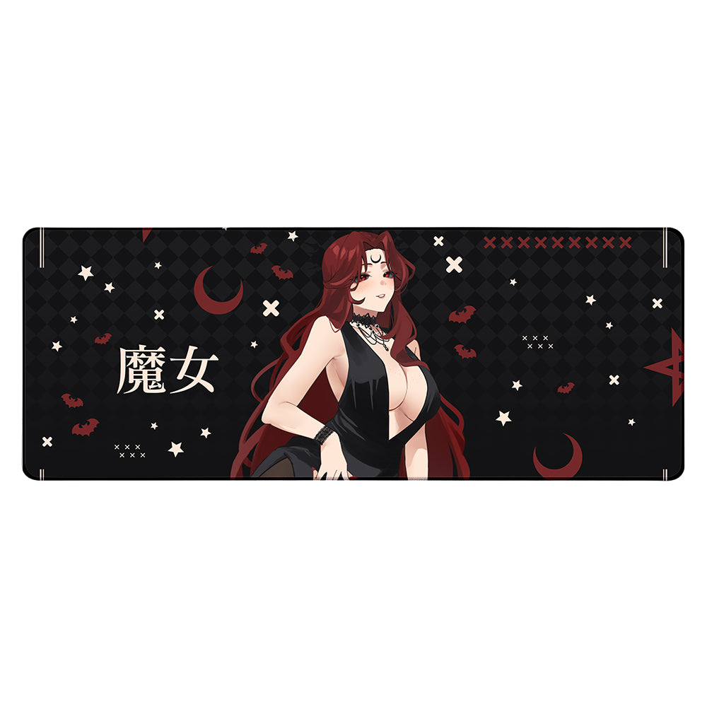 Witchy_Tea_Cup Dark Goddess XL Mousepad