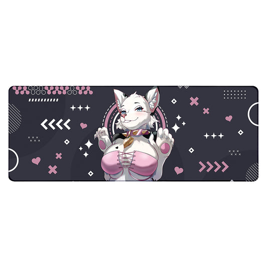 MaisieCorgi Pawsitively Fierce XL Mousepad