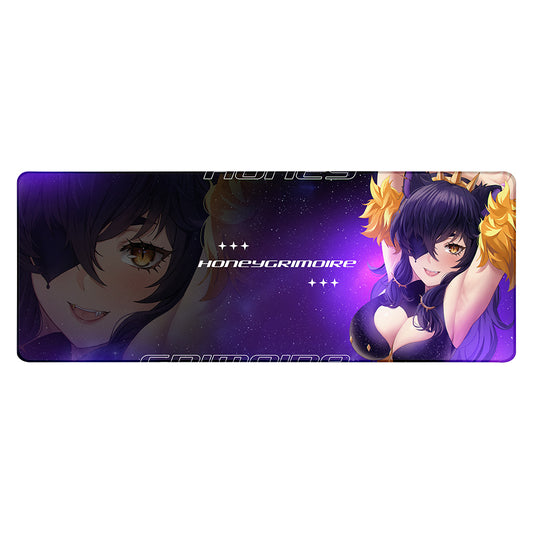 HoneyGrimoire "Cosmic Radiance" XL Mousepad