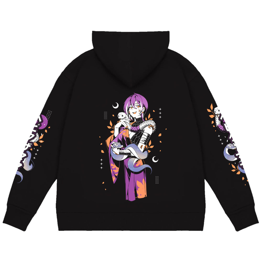 LunariValkyrie "Hebikuza Mom" Zip Up Hoodie
