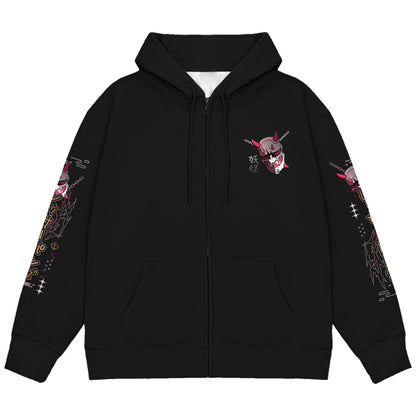 Yuno Hanae "Darkness" Zip Up Hoodie