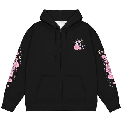 Kiki Asakura "Sakura" Zip Up Hoodie
