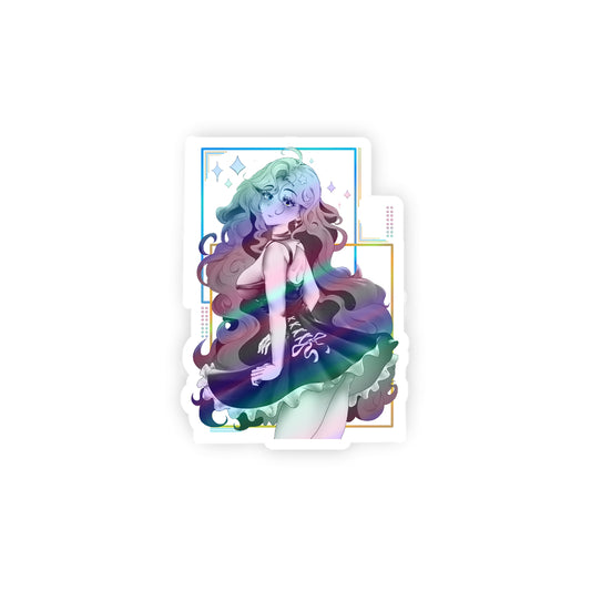 espresssobean Holographic Sticker