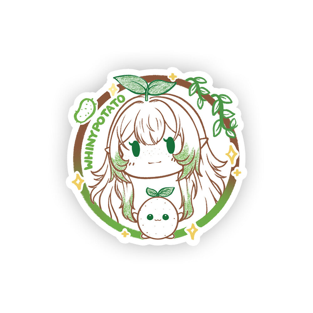 WhinyPotato Stamp Sticker