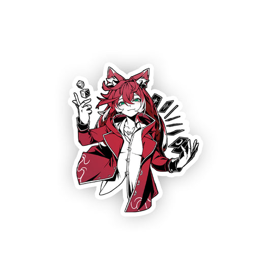 Liarittv Deity of Fate Sticker